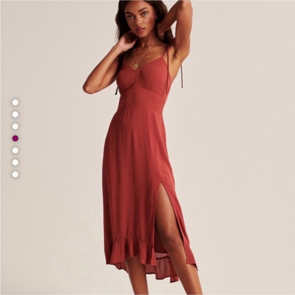 NWT Abercrombie Tie Sleeve Dress